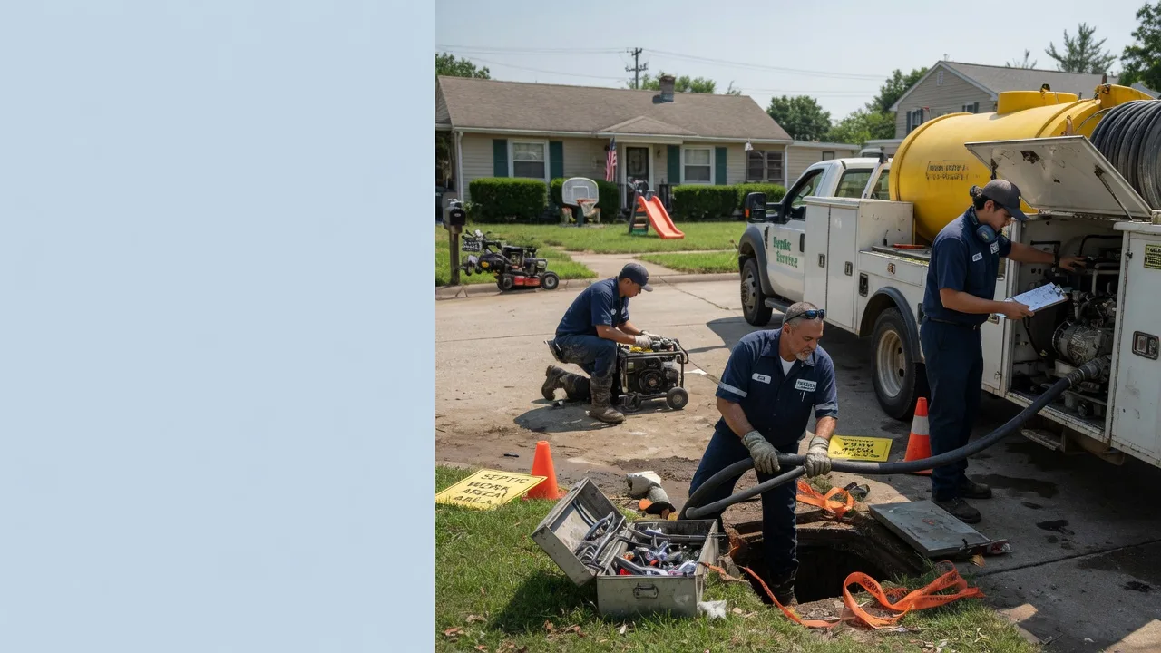 Septic Tank Pumping in Marion, AL near me